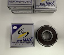 4 pcs BearMAX 6303-2RS EMQ 17x47x14mm Rubber Seal DG Ball Bearings 63032RS