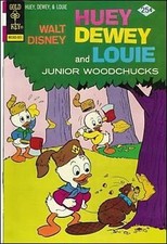 Huey, Dewey e Louie Junior Woodchucks #30 FN; chiave oro | copertura castoro - con borsa