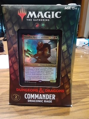 draconic rage mtg commander deck Adventures in the Forgotten Realms Commander Deck main image 1