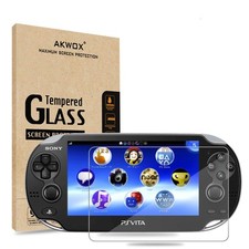  Pack Of 2 Screen Protector For Ps Vita 1000, Akwox Premium Hd Clear