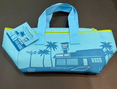 Trader Joe's Mini Insulated Bag (Turquoise) - Summer 2025 Edition - New w/ Tags