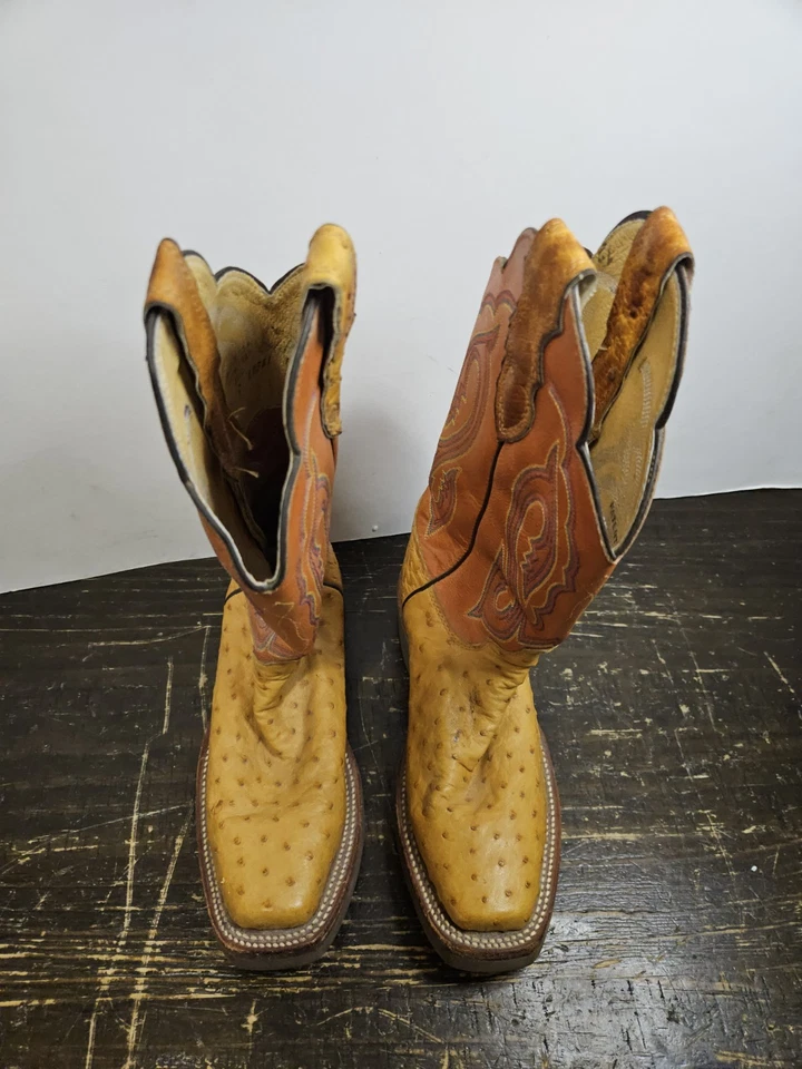 Botas Justin “Buttercup” Pluma Completa Avestruz Tekno Crepe L8961 5.5 C Juveniles Foto 2 de 4