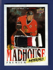 2025-26 Blackhawks Centennial Doug Gilmour Premium Madhouse Materials /25 *M2007