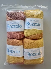 Berroco ::Bozzolo #10830:: 100% Cotton yarn Sagebrush Lot of 4