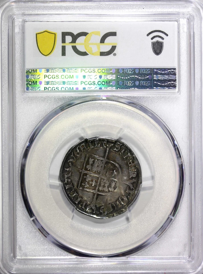 GREAT BRITAIN ENGLAND Mary (1553-1554) Silver Groat Hammered PCGS VF25 S-2492(7) - Image 3 of 4