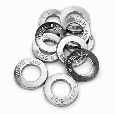 #ad 20 Pack Cragar SS Stainless SST Style Mag Wheel Lug Nut Washer On Center Hole $20.99