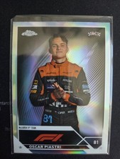 2023 Topps Chrome Formula 1 - F1 Drivers Oscar Piastri #40 RC Refractor