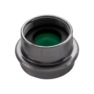 Constructor 4 In. Centerset 1.2 GPM Bathroom Sink Faucet Aerator in Brushed Nick