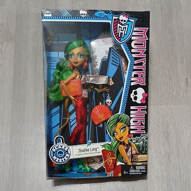 Monster High Scaremester Jinafire Long 11in Mattel Articulat
