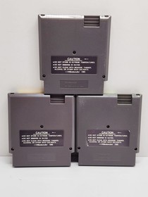 Lot Of 3 Nintendo NES Taxan Games Burai Fighter, 8 Eyes, Mystery Quest Tested 