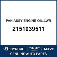 2001-2006 Kia Amanti Pan Assy-engine Oillwr Oem New 2151039511 2001-2006 Kia Amanti Pan Assy-engine Oillwr Oem New 2151039511