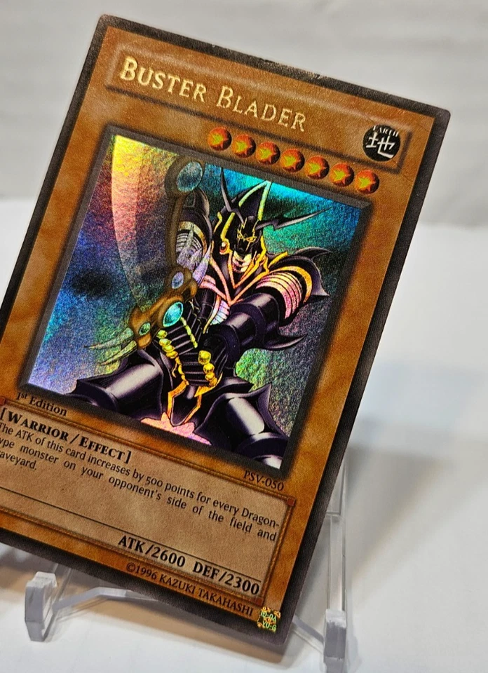 Buster Blader PSV-050 Ultra Rare 1st Edition Yugioh 136 - Image 4 of 4