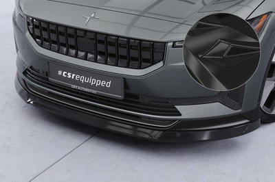 CSR Frontspoiler | Cup-Spoilerlippe mit ABE für Polestar 2 CSL822-G Glossy schwa