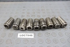 ERICKSON  AND OTHERS TG100 COLLETS LOT OF 9 LOC7946