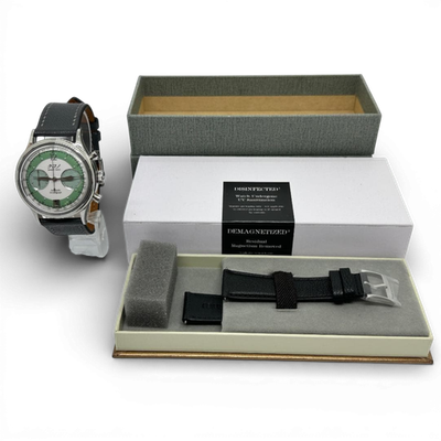 kuroro KURONO TOKYO Chronograph 3 HISUI Green Automatic Hajime Asaoka
