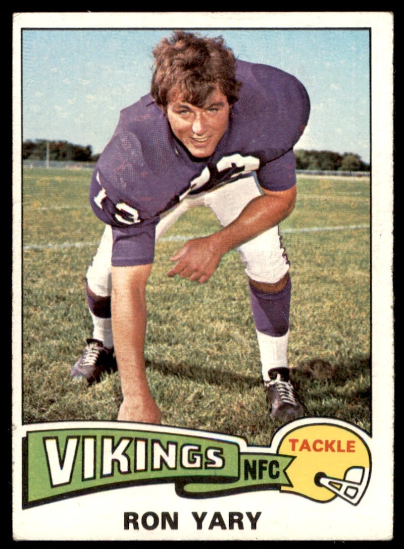 1975 Topps Ron Yary Minnesota Vikings #433 EX