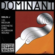 4/4 Dominant Violin A String - Aluminum/Perlon: Medium
