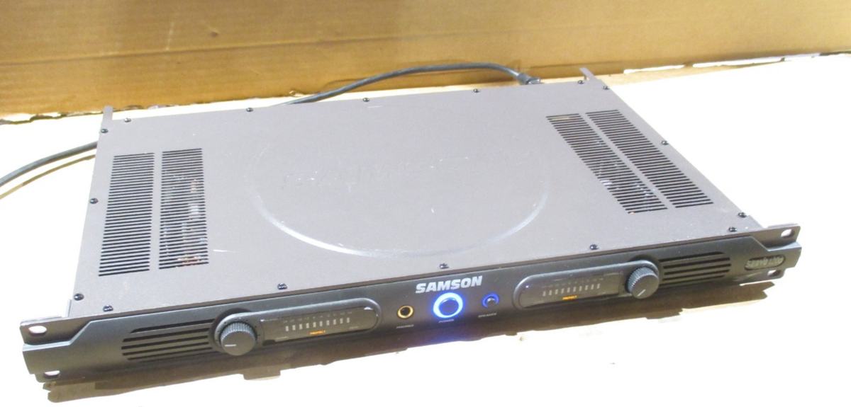 Samson Servo 120a 2-Channel Power Amplifier | eBay