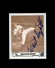 Whitlow Wyatt Signed 1943 Play Ball 1983 TCMA Brooklyn Dodgers Autograph
