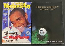 SHEFFIELD WEDNESDAY v Middlesbrough 1995/1996 VIP package including outer jacket