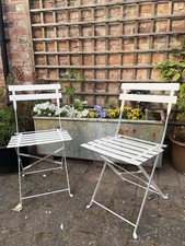Garden Trading - 2 Rive Droit Bistro Chairs In Chalk RRP £110