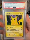 PSA 7 Near mint level 12 Pikachu 112/111 Rising Rivals Holo Pokemon platinum