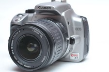 Canon EOS Digital Rebel XT DSLR Camera W/EF 18-55mm Lens