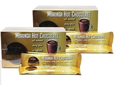 CocoRinga Vegan Moringa Hot Chocolate 10 Pack High Protein Drink
