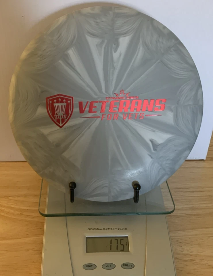 Dynamic Discs Warden Putter Gray With Red Foil 175 Grams - Image 3 of 4