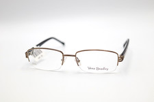 VERA BRADLEY Diane Bordeaux Blooms BDB Brown 53-18-135 Half Frames Flex