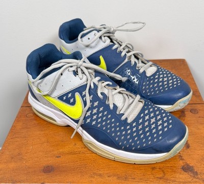 Nike Air Cage Advantage Sneakers Men's 10 Blue & White 2013 Release 599360-470