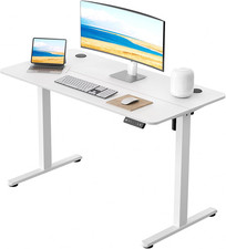 Standing Desk Home Office Desk, 48 X 24 Inches, Electric Height Adjustable Ergon