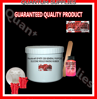 Mouldcraft GP-RTV 330 Shore A30 255g Silicone Mould Making Rubber Kit 