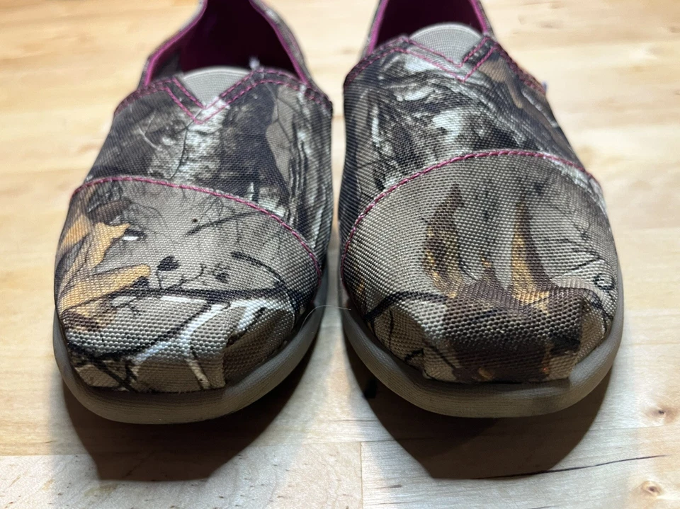 Zapatos sin cordones Bobs by Skechers para mujer camuflados rosa Hide & Seek 33579 talla 5,5 Foto 4 de 4