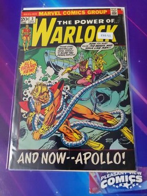 WARLOCK #3 VOL. 1 7.0 1ST APP MARVEL COMIC BOOK E93-51