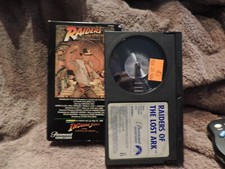 BETAMAX BETA NOT VHS RAIDERS OF THE LOST RIVER INDIANA JONES PARAMOUNT