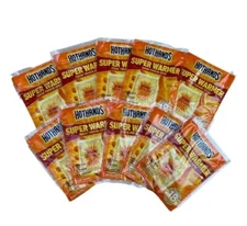 NEW Hot Hands Body & Hand Super Warmers Larger Size Lot Of 10 Packs Exp. 03/28