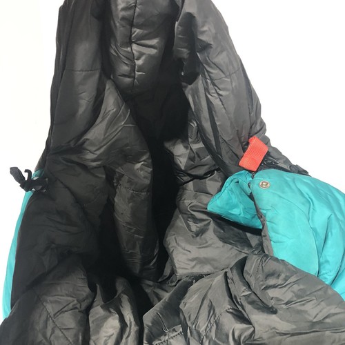 REI Nod Pod Jade/Black Mummy Sleeping Bag 15° Backpacking Camping Vintage - Picture 6 of 16