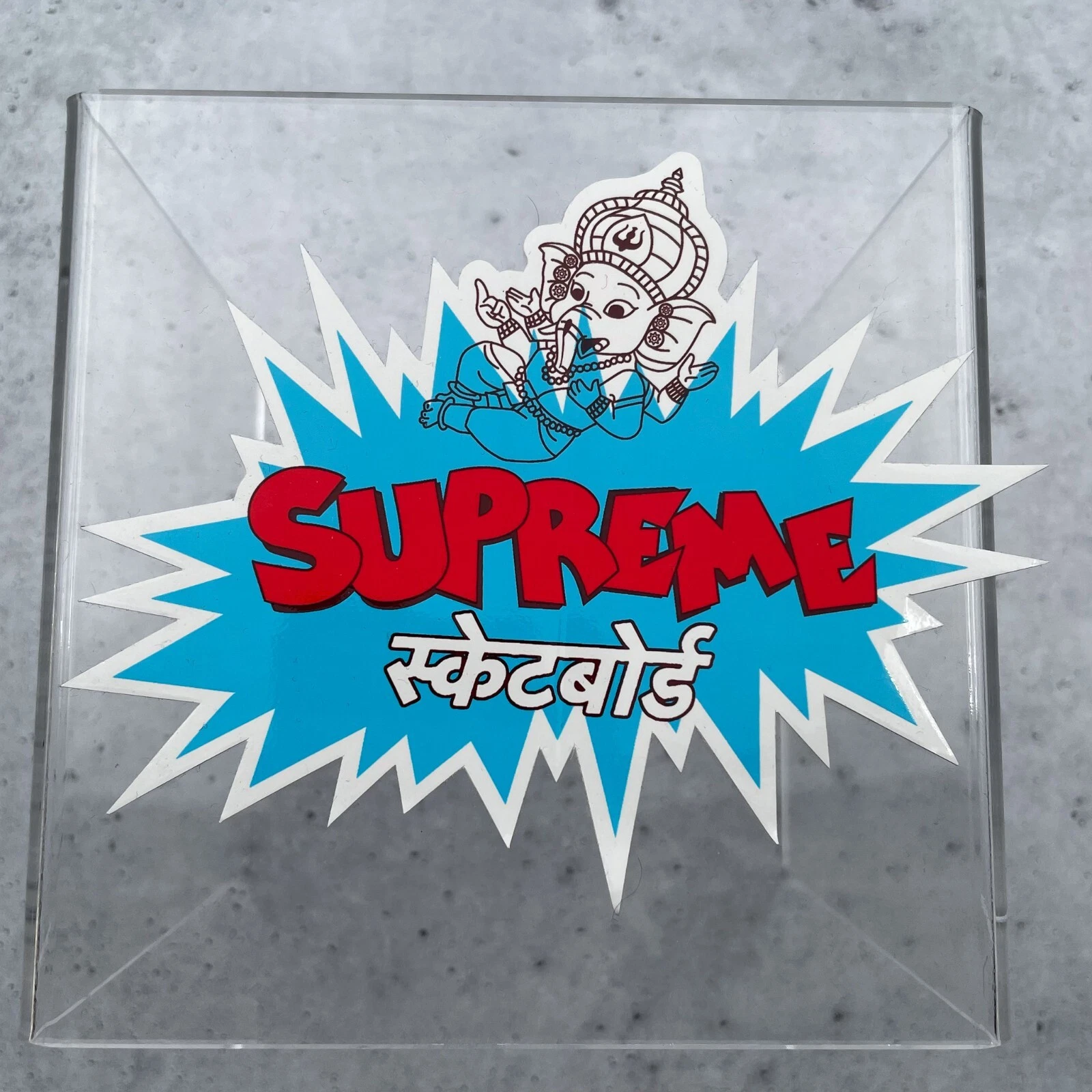 Autocollant sticker suprême Ganesh 100% accessoires authentiques