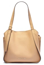 Marc Jacobs The Director Women's Leather Tote Shoulder Bag Purse in Tan