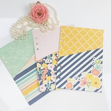 JORNAL PLANNER POCKETS 3x A5 Double-sided