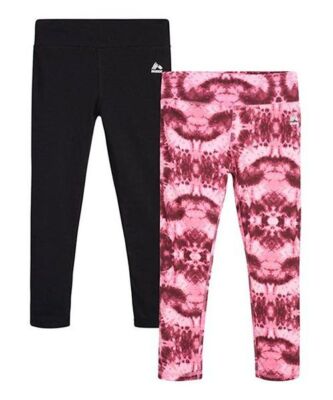MSRP $30 Rbx Black & Pink Leggings Set Pink Size M(5/6) NWOT