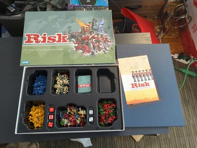 Risk Ebay Risk The Game of Global Domination Board Game Parker Brothers Hasbro ...
