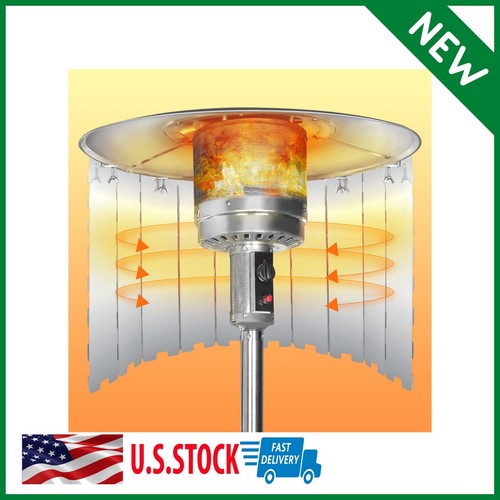 Patio Heater Reflector Shield,(10 Panels)Propane Patio Heaters Heat