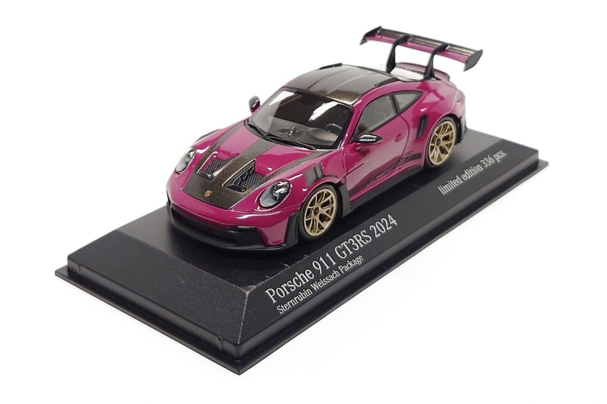 Minichamps 1:43 Porsche 911 GT3 RS (992) Weissach Package in Ruby