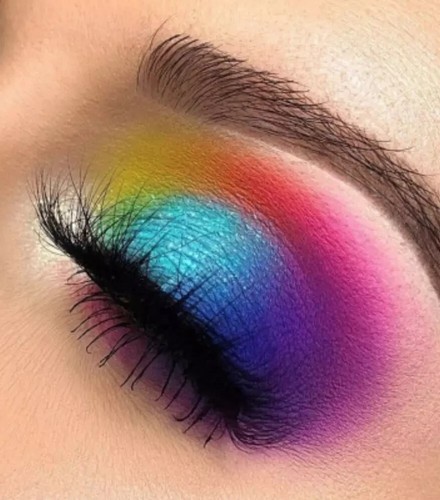 BEAUTY BAY Bright Matte 42 Colour Palette -Rainbow Neon Funky Electric Eyeshadow - Picture 4 of 6