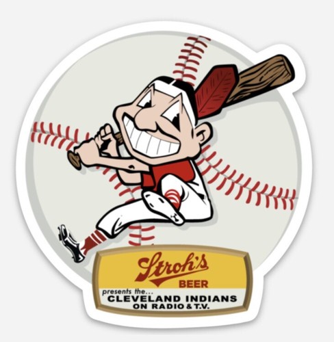 記念グッズ Cleveland Indians Sticker 1997 Cleveland Indians
