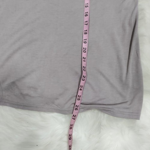 Cheap Monday NWT Tank Top Gauzy Rocker 90s Grunge Dusk Gray ANOUK Size M/Large - Picture 10 of 12