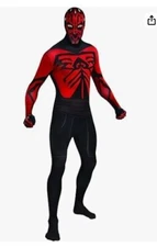 Darth Maul Star Wars Adult Men's 2nd Skin Full Costume & Mask - Rubie's 880977