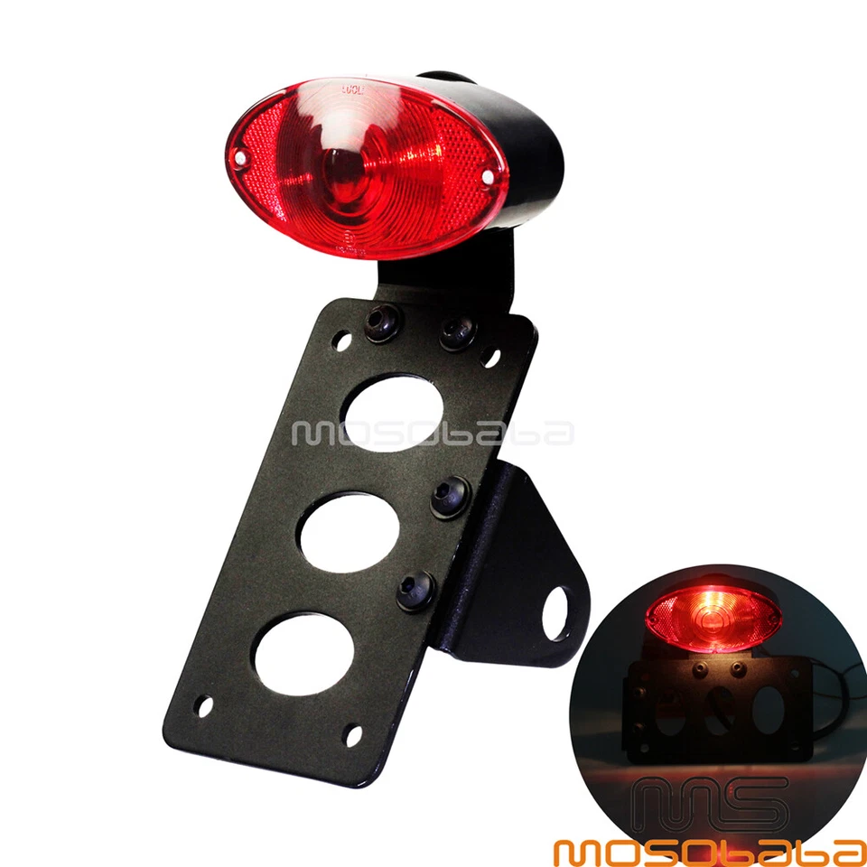 Специальный кронштейн для номерного знака встроенный тормозной задний фонарь для осей Harley 3/4 дюйма  - Изображение 2 из 4